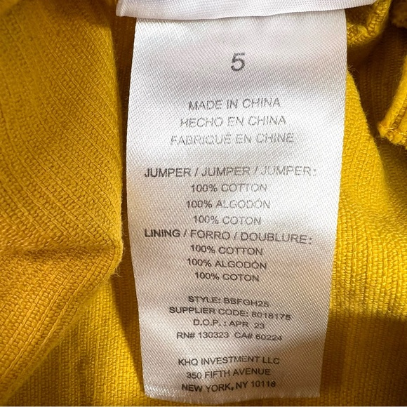 Blueberi Boulevard Cotton Corduroy Dresses (2) Size 5 - Picture 5 of 11